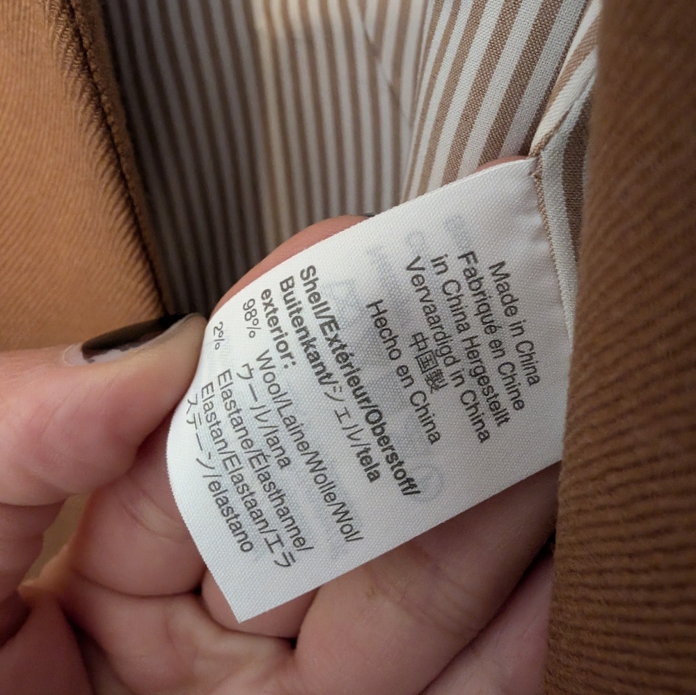 Parke Camel Blazer - image 4